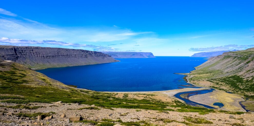 Mountains Near Body of Water